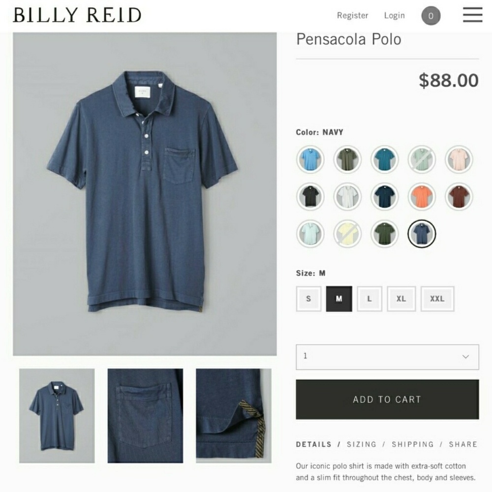 Billy Reid Polo